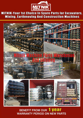 DX80 Undercarriage Chassis Parts for Front Idler and Track Roller 195KGS by Doshan