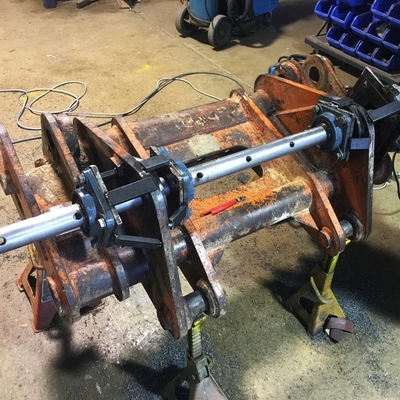 MMP-110T 2 In 1 Portable Hydraulic Boring And Welding Machine for Construction Works