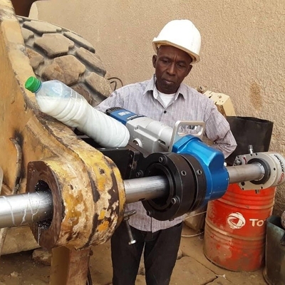 MMP-110T 2 In 1 Portable Hydraulic Boring And Welding Machine for Construction Works