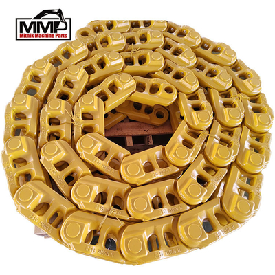 Yellow/Black 136KGS Undercarriage Parts Track Chains Group Track Links Track Shoe assembly