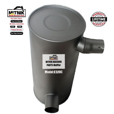 Construction Works E320C Engine Muffler for Top Sale Excavator Accessory OEM Accepted